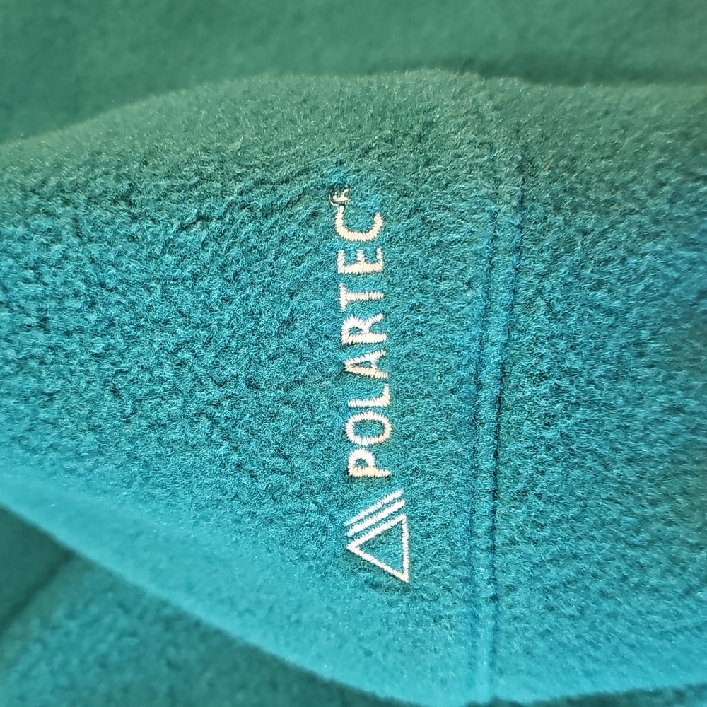 The North Face Mens Teal Fleece Jacket - Picture 2 of 4